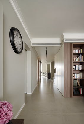 180㎡三居混搭玄关2024装饰设计图