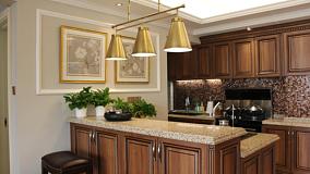 美式181㎡三居厨房2024装修设计图