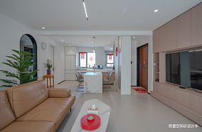 80平小三居去掉一间房变身大两居装修图大全