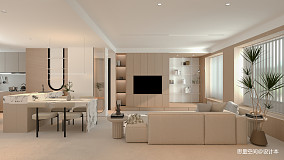 80平小三居去掉一间房变身大两居装修图大全