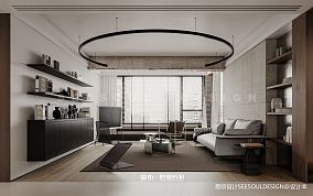 株洲森林公馆现代工业风138平装修图大全