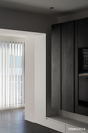 黑白之间丨洄游动线丨四室装修图大全