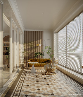 450㎡魔都市中心法式豪宅装修图大全