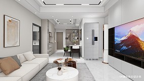 80平米现代简约风装修图大全