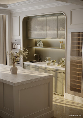 450㎡魔都市中心法式豪宅装修图大全