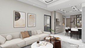 80平米现代简约风装修图大全