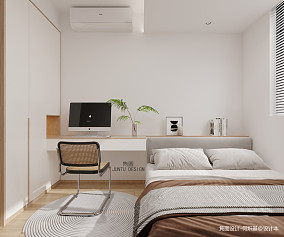 92㎡原木风旧改广州番禺区电力新村装修图大全