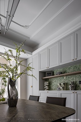 蓝红拼接+复古花砖，简约法式美出新境界！装修图大全