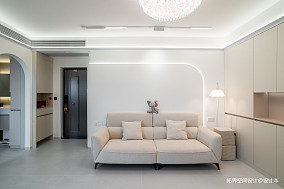 80㎡奶油风二居室，阳台爆改开放式厨房装修图大全