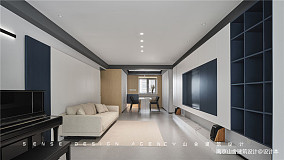 170㎡四房改三房，蓝白现代风干净简洁！装修图大全