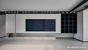 170㎡四房改三房，蓝白现代风干净简洁！装修图大全