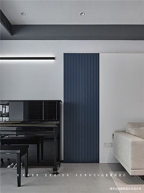 170㎡四房改三房，蓝白现代风干净简洁！装修图大全