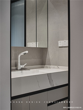 170㎡四房改三房，蓝白现代风干净简洁！装修图大全