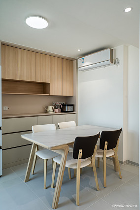 80㎡奶油风二居室，阳台爆改开放式厨房装修图大全