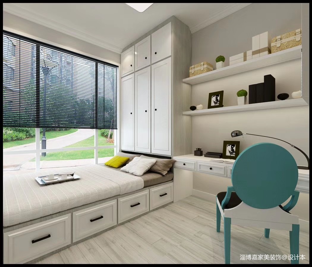 淄博天悦三期96平米装修案例_3907846